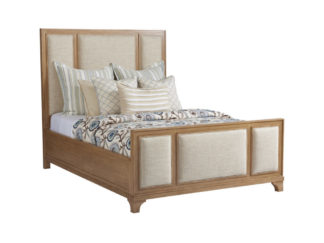 Crystal Cove Upholstered Panel Bed 5/0 Queen