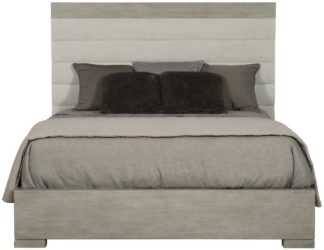 Linea Upholstered Channel King Bed