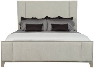 Linea Upholstered Panel Bed