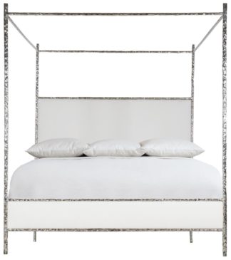 Odette Upholstered Canopy Bed