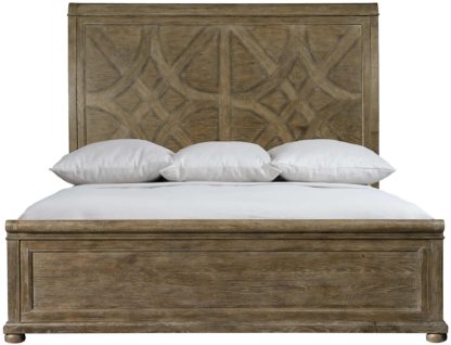 Rustic Patina King Panel Bed