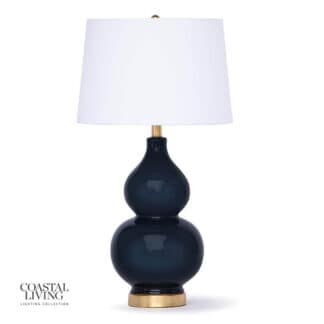 Madison Table Lamp, Navy