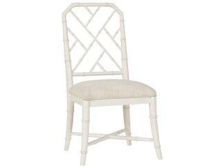 Hanalei Bay Side Chair - White