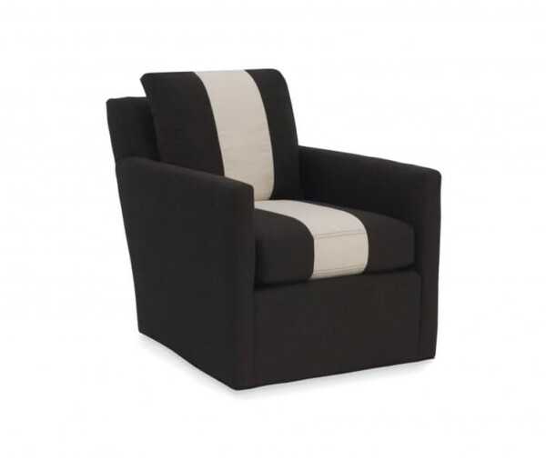 Oliver Leather Swivel Chair