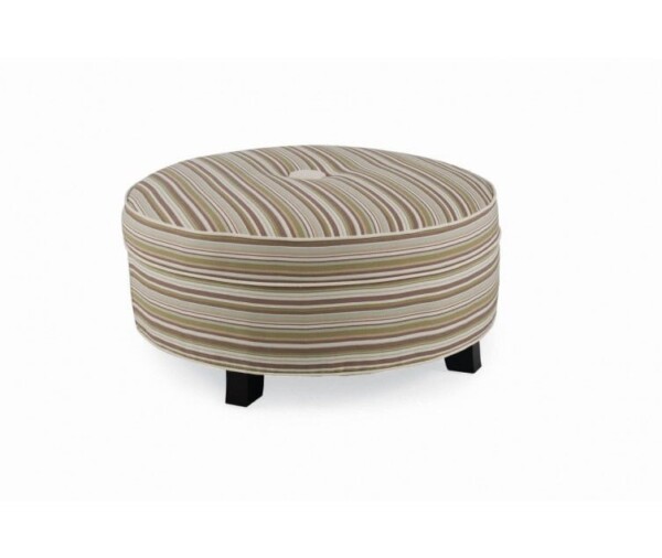 Pendelton Large Round Ottoman