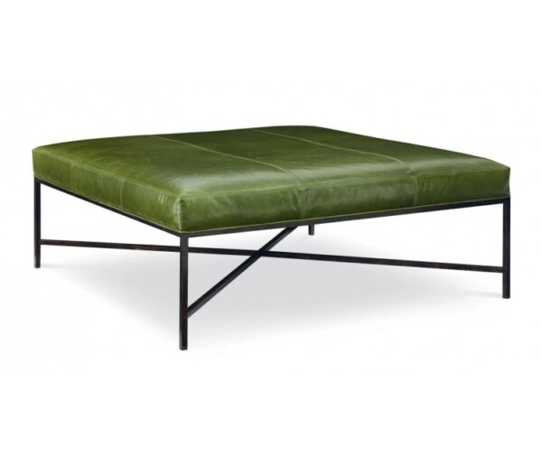 Vixen Leather Ottoman-Square
