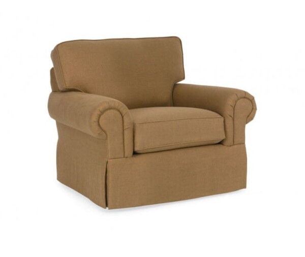 Custom Design Roll Arm Panel Chair