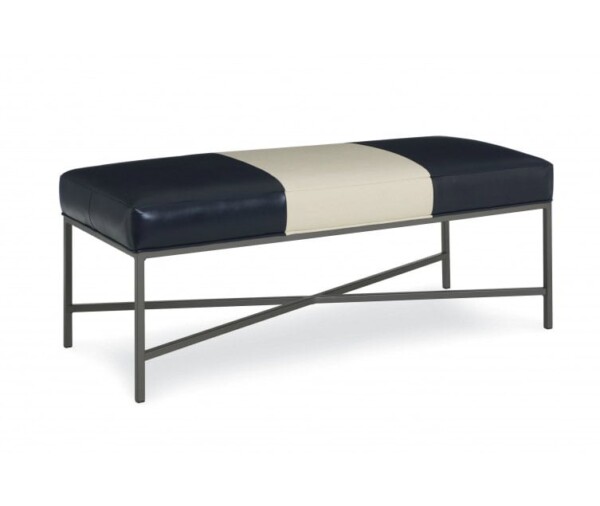 Vixen Leather Ottoman
