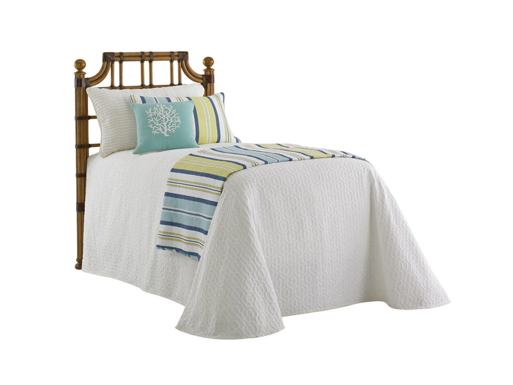St. Kitts Rattan Headboard 3/3 Twin