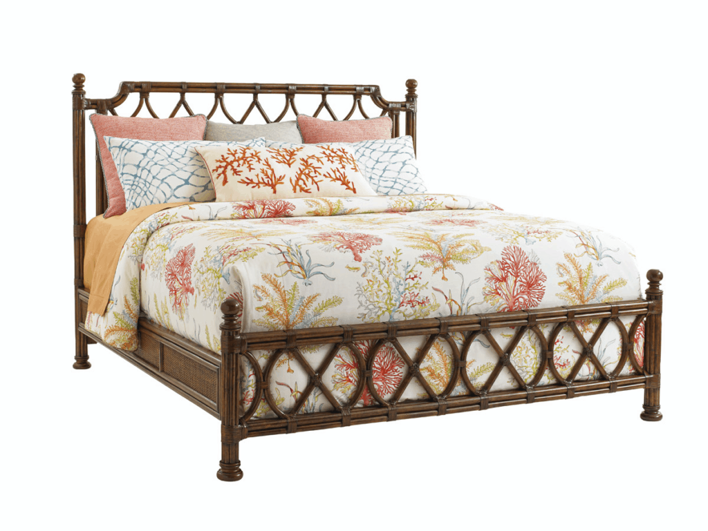 Island Breeze Rattan Bed 5/0 Queen