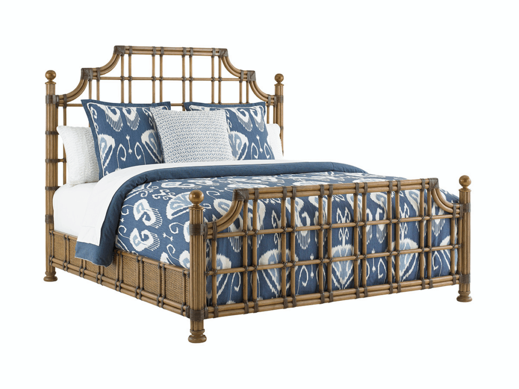 St. Kitts Rattan Bed 5/0 Queen