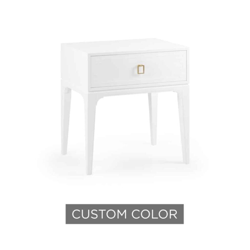 Custom Greek Key Nightstand