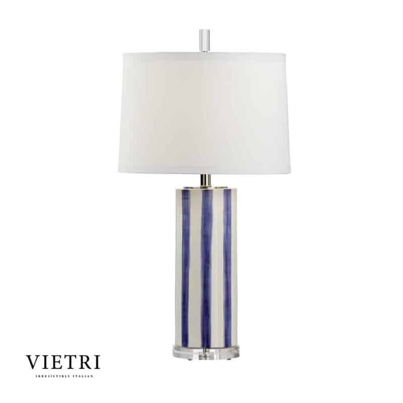 Sailor Stripe Blue Table Lamp