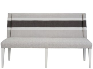 PEYTON BANQUETTE SORREL-COCONUT-STRIPE