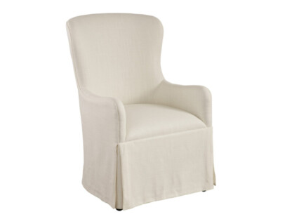 Aliso Upholstered Host Chair w/Casters