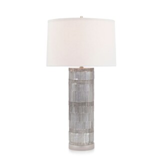 Textured Column Lamp