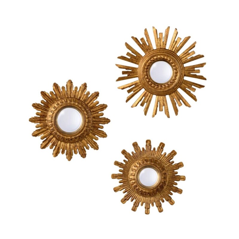 Sun King Mirror Set
