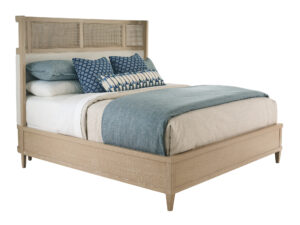 Sagamore Cane Upholstered Bed