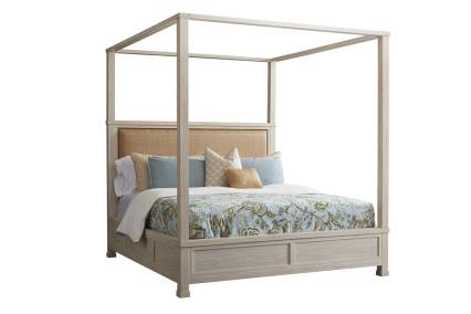 921-174C | Shorecliff Canopy Bed | Newport| Lexington Home Brands