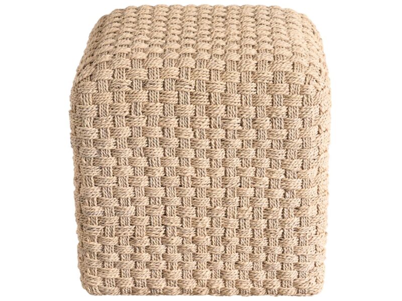Birchaven Woven Pouf